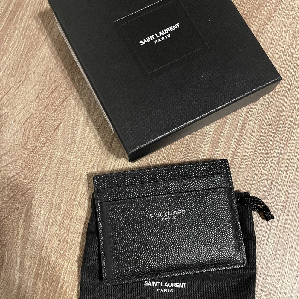 Saint Laurent card holder